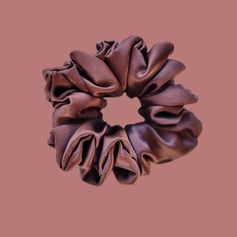 GUMKA jedwabna frotka scrunchie czekoladowy sen.png